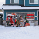 Two Car Garage Door Banner