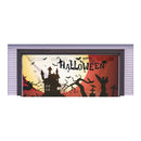 Halloween Two Door Garage Banner