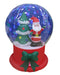 5 ft Christmas Inflatable Santa Claus in Snow Globe