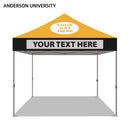 Anderson University Colored 10x10