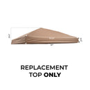 Quest Canopy Slant Leg Replacement Top - Fits 10x10 Slant Leg Frame