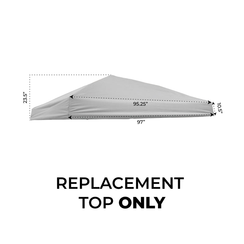 Quest Canopy Slant Leg Replacement Top - Fits 10x10 Slant Leg Frame