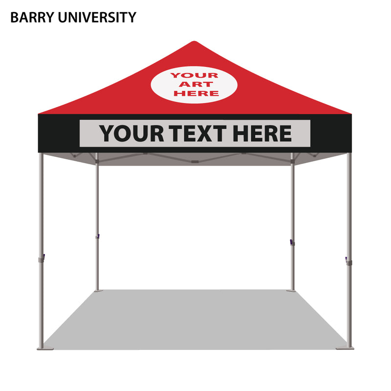 Barry University Colored 10x10