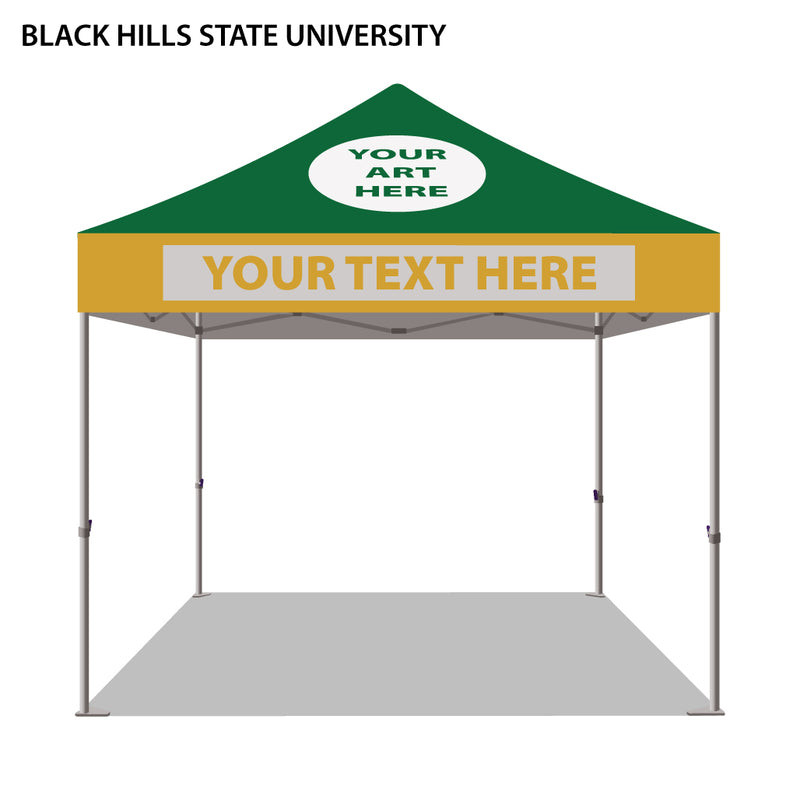 Black Hills State University Colored 10x10