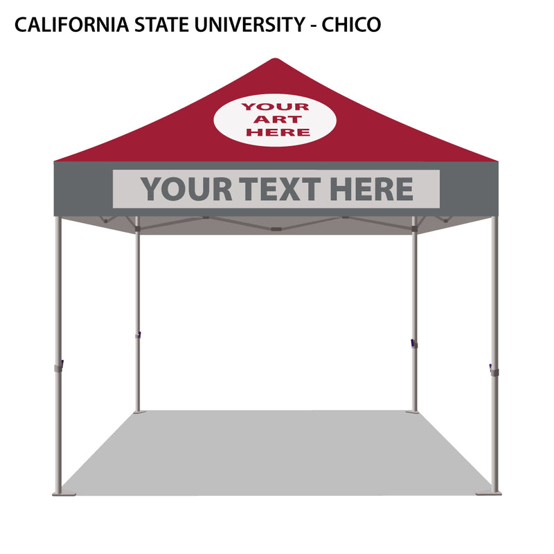 California State University, Chico Colored 10x10