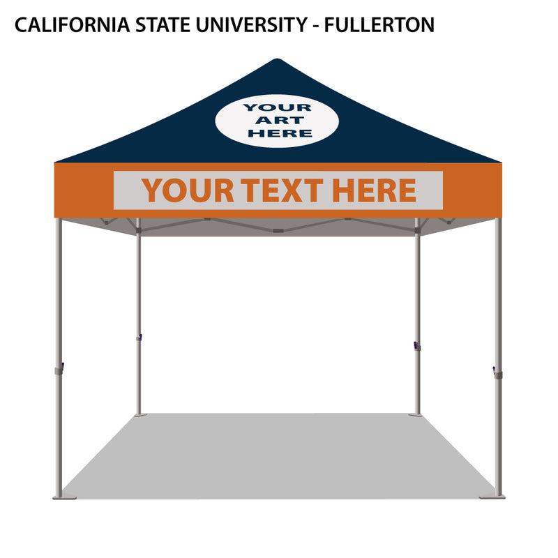 California State University, Fullerton Colored 10x10