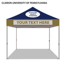 Clarion University of Pennsylvania Colored 10x10