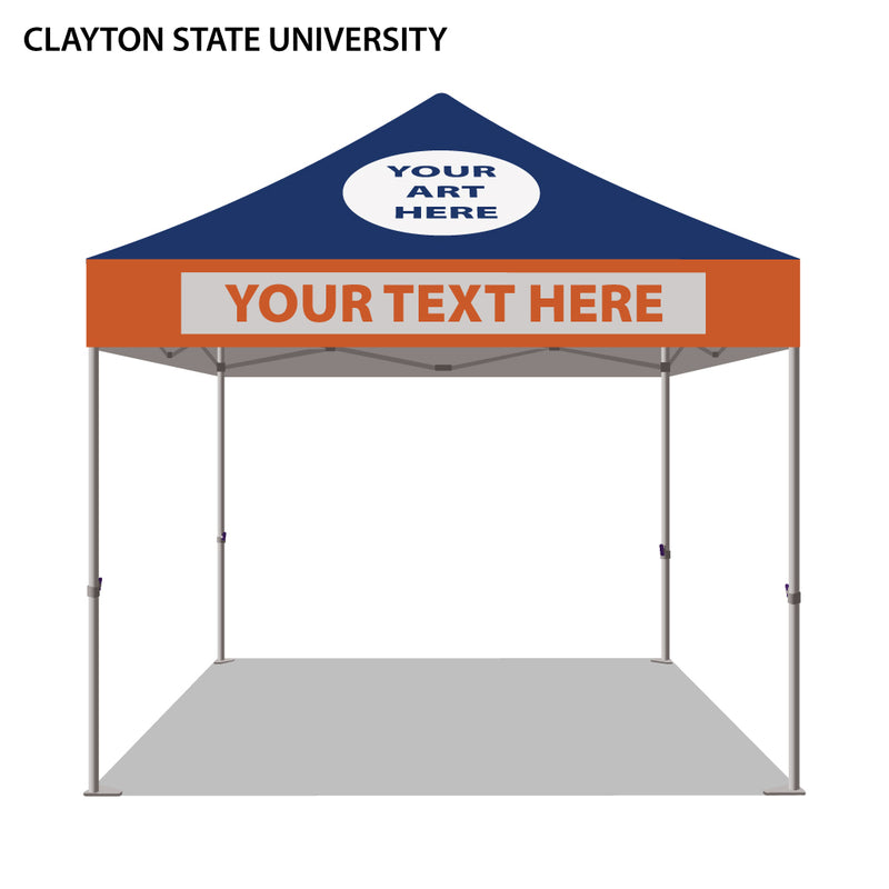 Clayton State University Colored 10x10