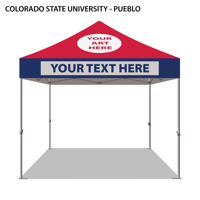 Colorado State University-Pueblo Colored 10x10