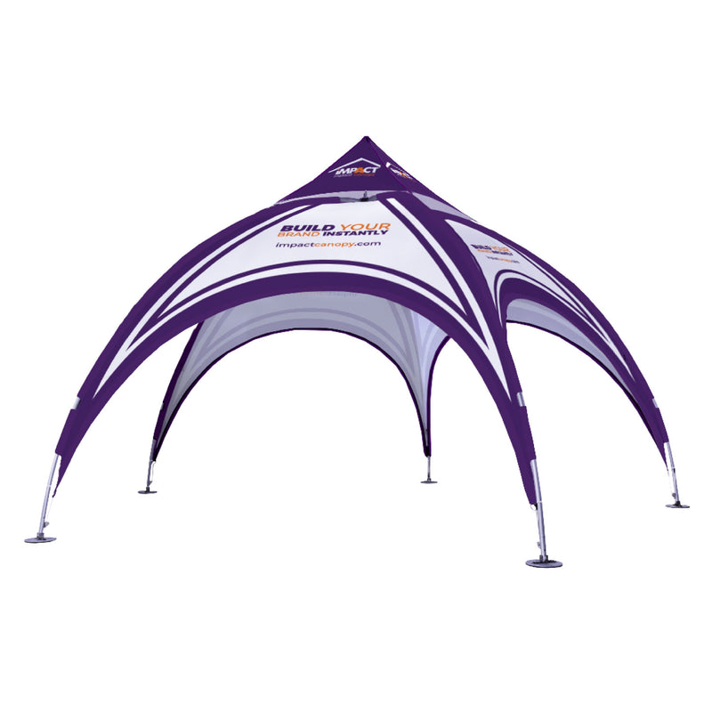 Custom Printed Expo Dome Aluminum Frame Canopy