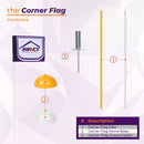 Custom Printed Field Corner Flags