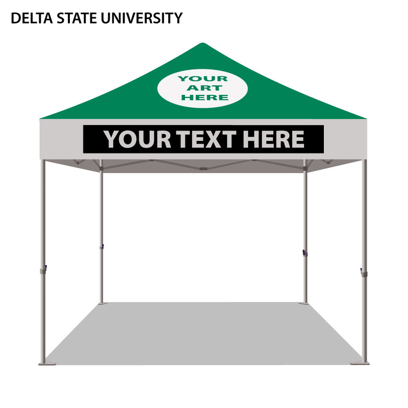 Delta State University Colored 10x10