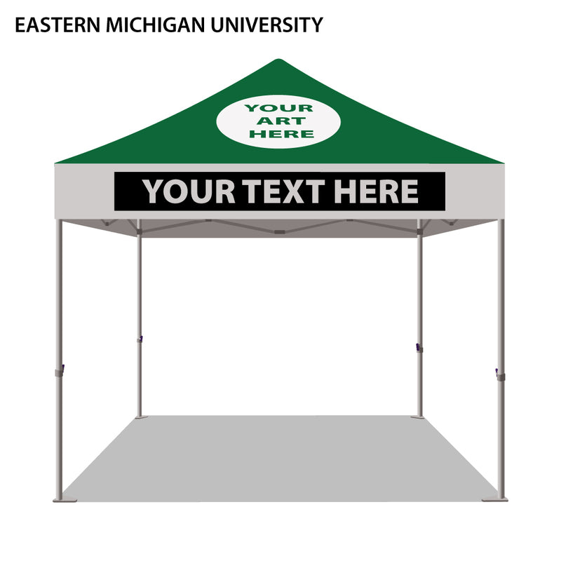 Eastern Michigan University Colored 10x10