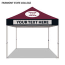 Fairmont State University Colored 10x10