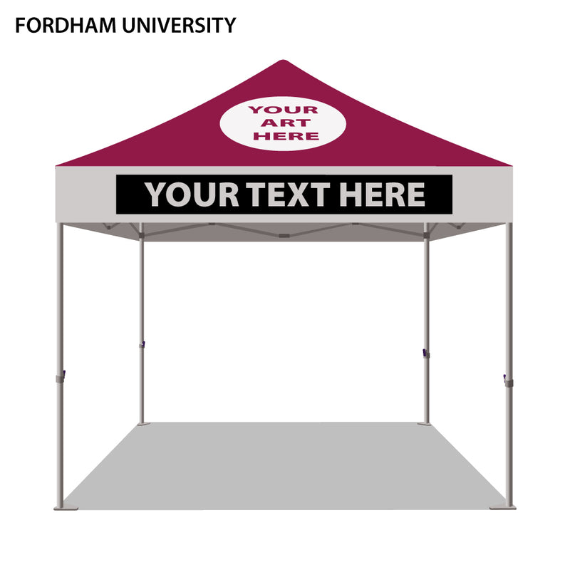 Fordham University Colored 10x10