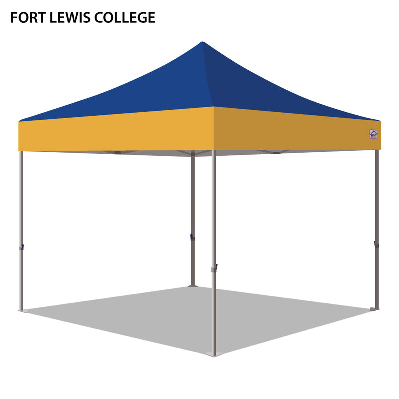 Fort Lewis College Colored 10x10