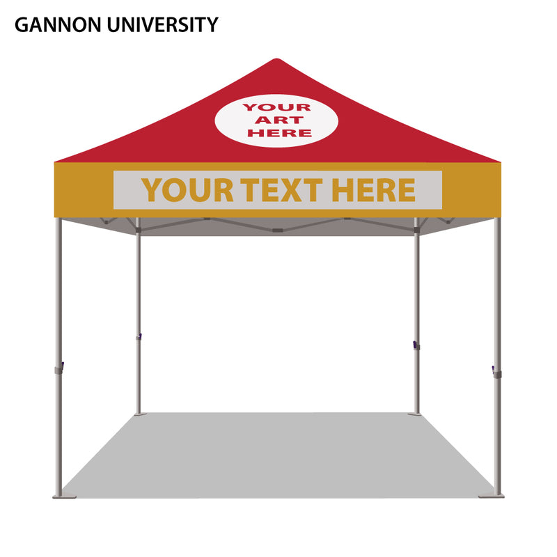 Gannon University Colored 10x10