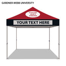 Gardner-Webb University Colored 10x10