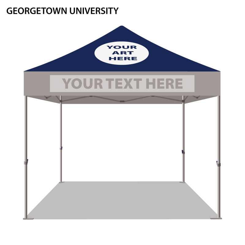 Georgetown University Colored 10x10