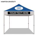 Hampton University Colored 10x10