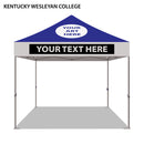 Kentucky Wesleyan College Colored 10x10