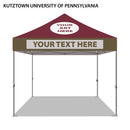 Kutztown University of Pennsylvania Colored 10x10