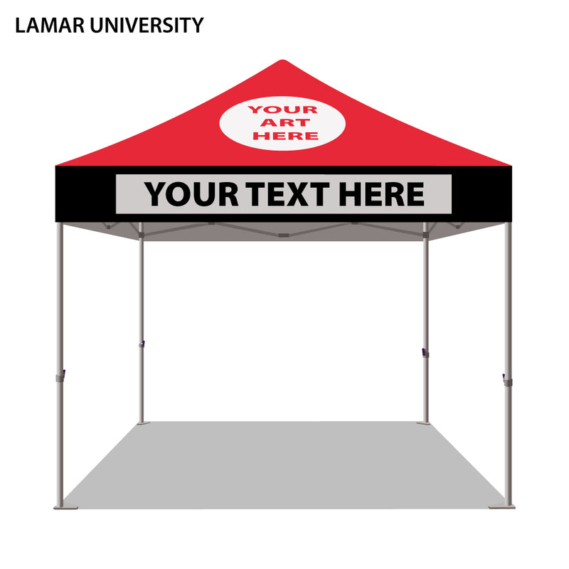 Lamar University Colored 10x10