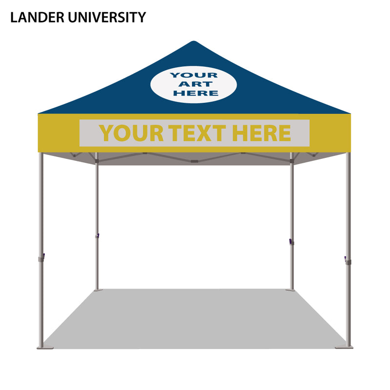 Lander University Colored 10x10