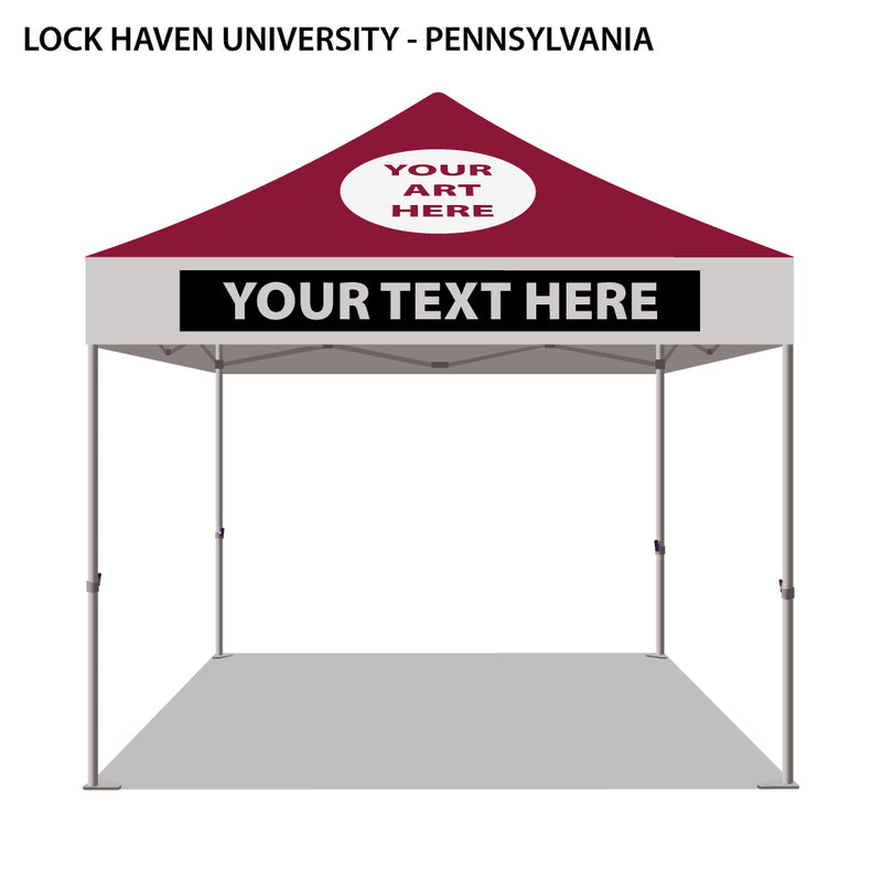 Lock Haven University of Pennsylvania Colored 10x10