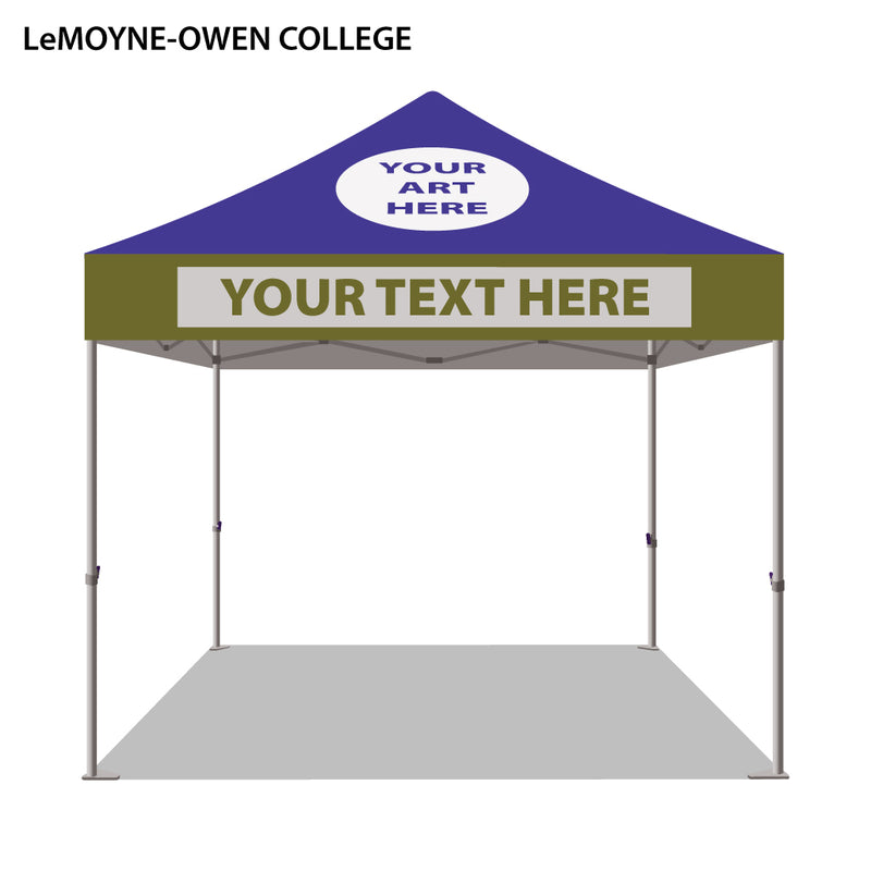 LeMoyne-Owen College Colored 10x10