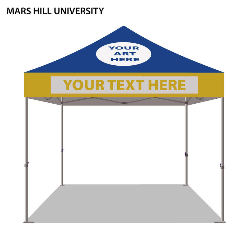 Mars Hill University Colored 10x10