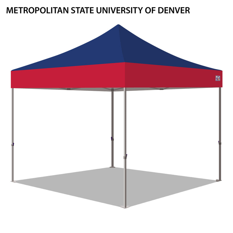 Metropolitan State University of Denver Colored 10x10