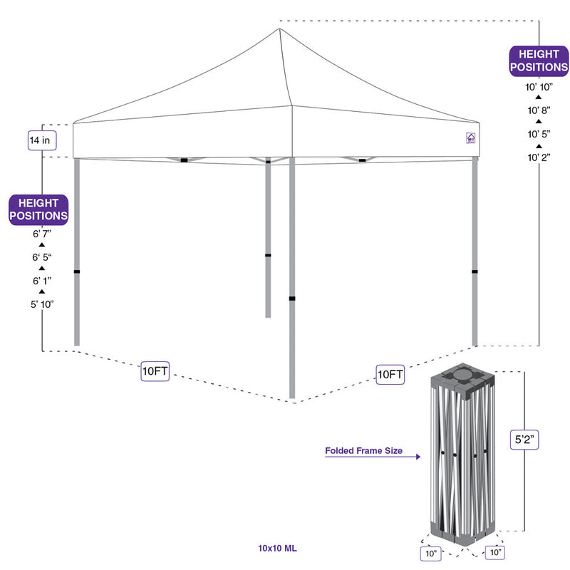 Custom 10x10 Canopy  Kit