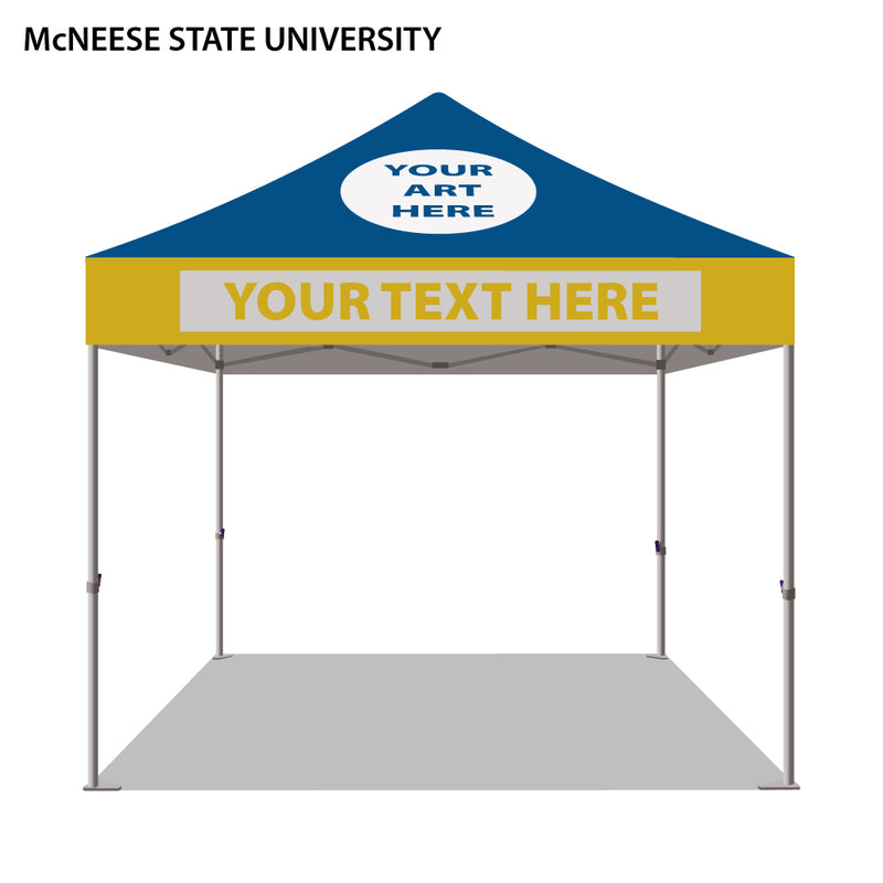 McNeese State University Colored 10x10