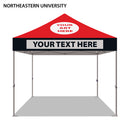 Northeastern University Colored 10x10