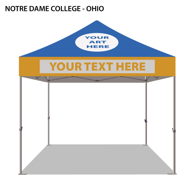 Notre Dame College (Ohio) Colored 10x10