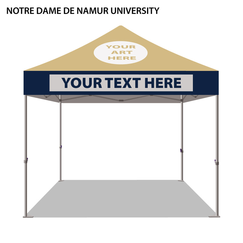 Notre Dame de Namur University Colored 10x10