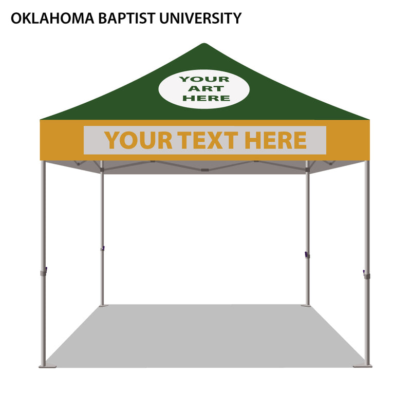 Oklahoma Baptist University Colored 10x10