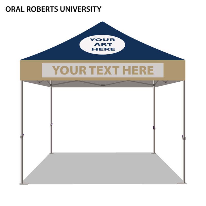 Oral Roberts University Colored 10x10