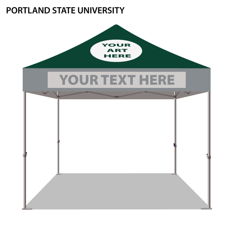 Portland State University Colored 10x10