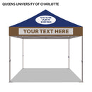 Queens University of Charlotte Colored 10x10