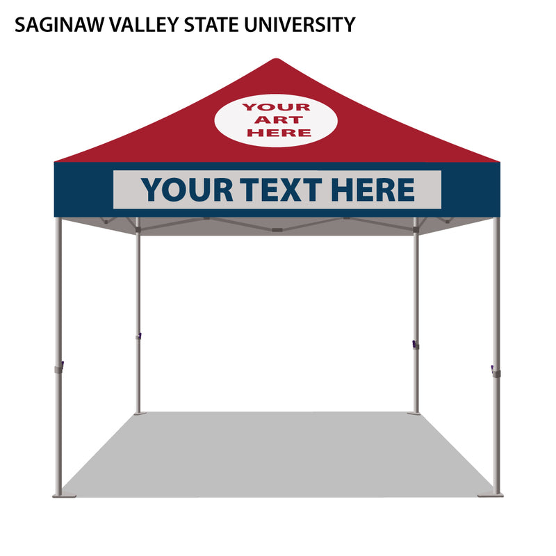 Saginaw Valley State University Colored 10x10