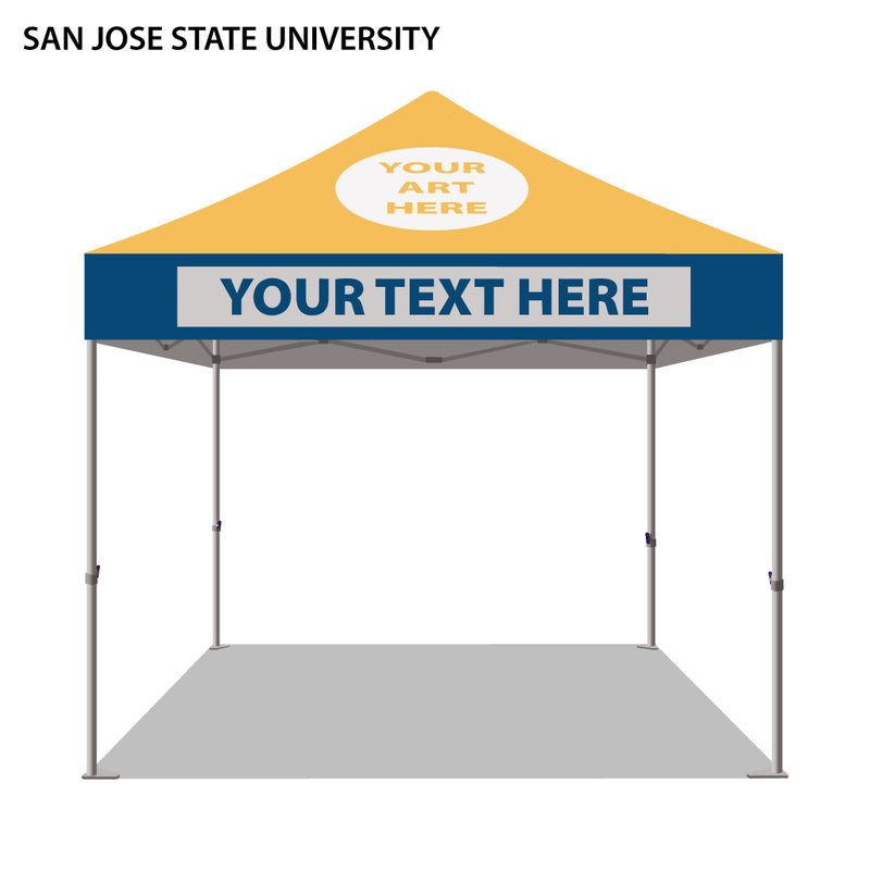 San Jose State University Colored 10x10