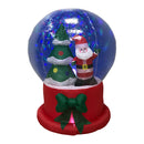 5 ft Christmas Inflatable Santa Claus in Snow Globe