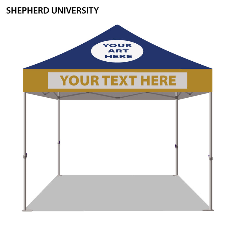 Shepherd University Colored 10x10