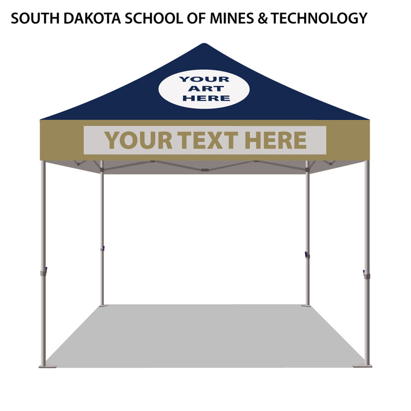 South Dakota School of Mines & Technology Colored 10x10