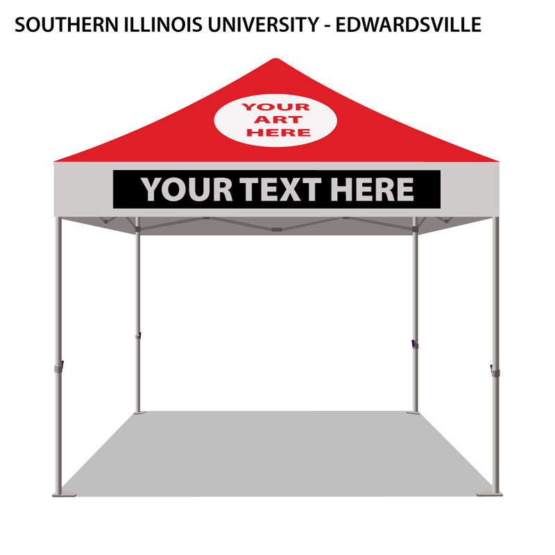 Southern Illinois University Edwardsville Colored 10x10