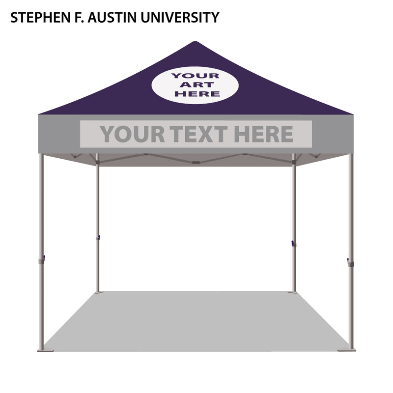 Stephen F. Austin State University Colored 10x10