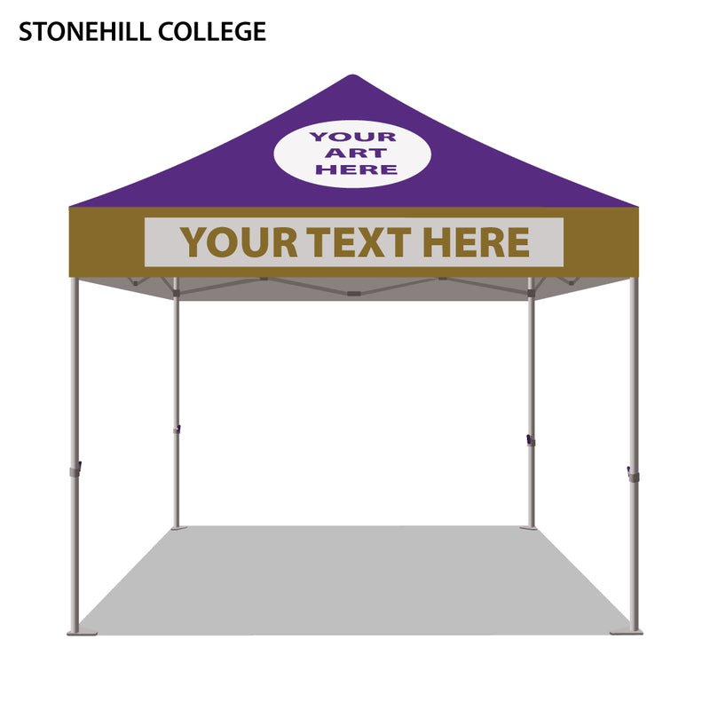 Stonehill College Colored 10x10