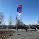 Sky Pole Grande Flag Base with Carry Bag